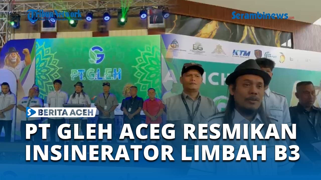 Video Liputan: PT GLEH Resmikan Insinerator Limbah Medis B3